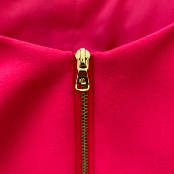 Lauren Ralph Lauren Stunning coral Pink Dress Sz 10 - Picture 4 of 8